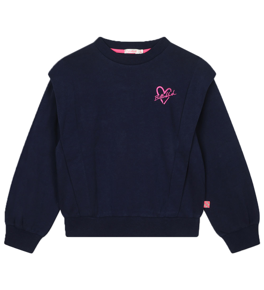 Billieblush Sweatshirt - Navy m. Hjerter