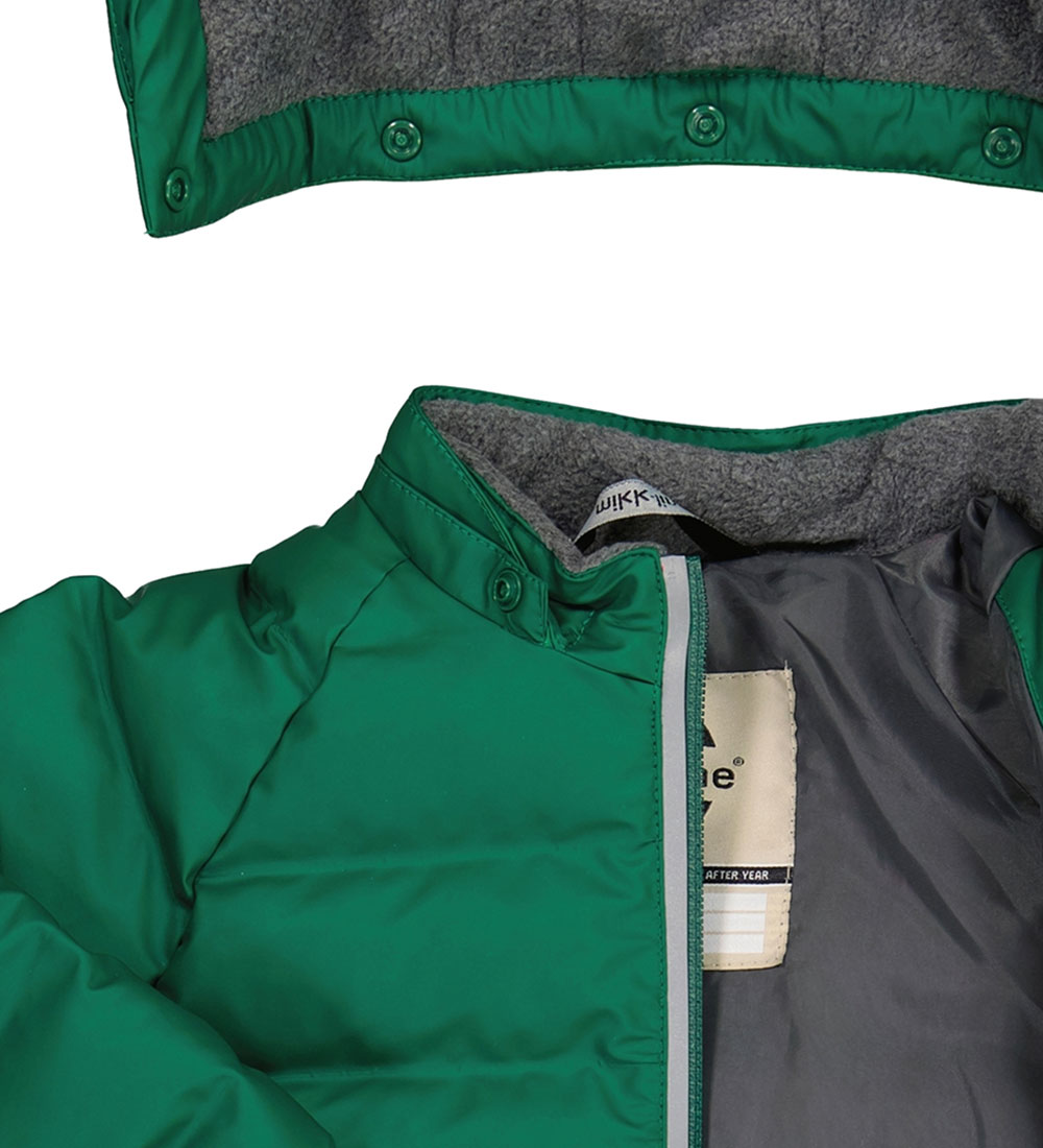 Mikk-Line Dynejakke - PU - Recycled - Evergreen