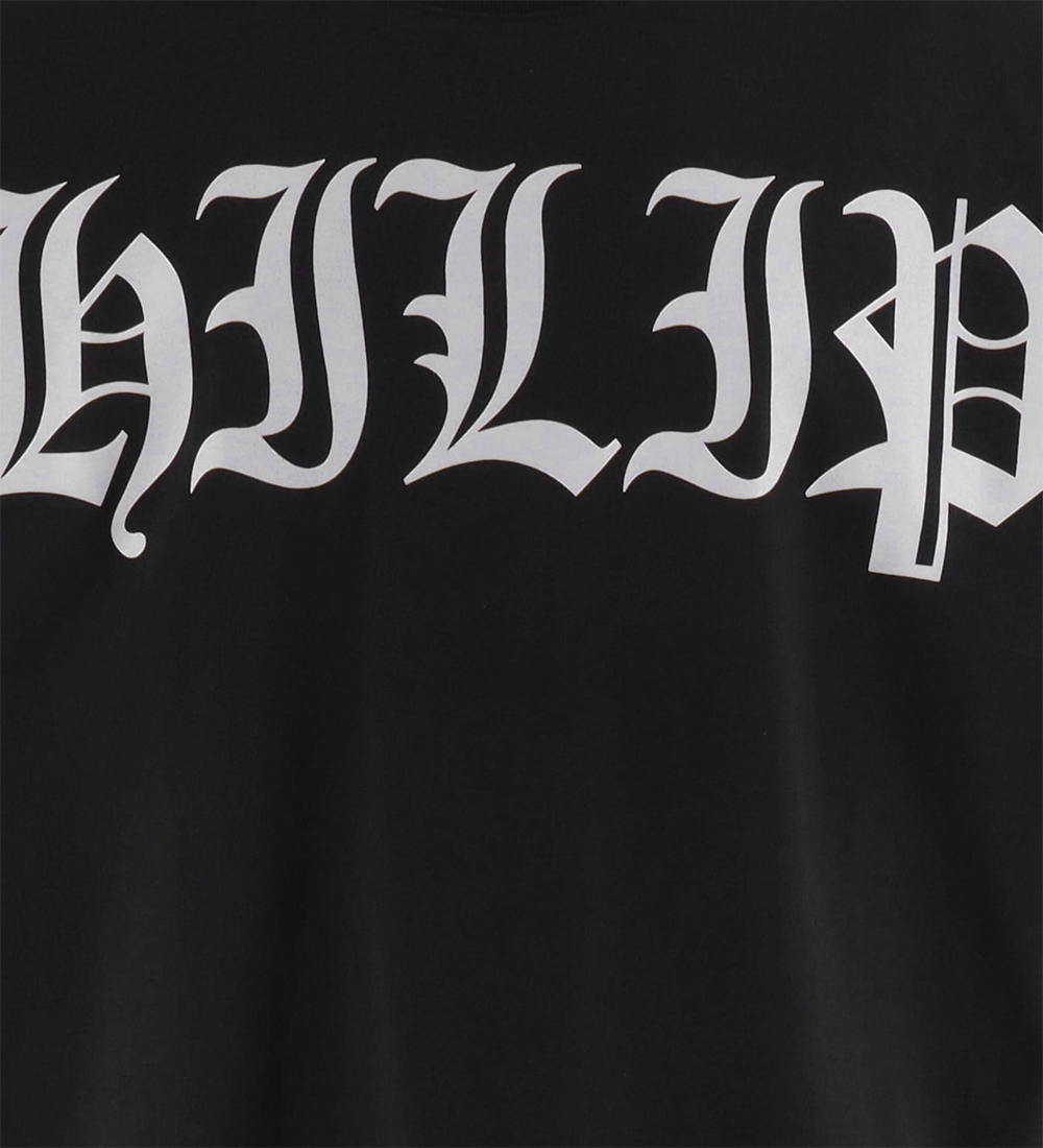 Philipp Plein T-shirt - Sort m. Hvid