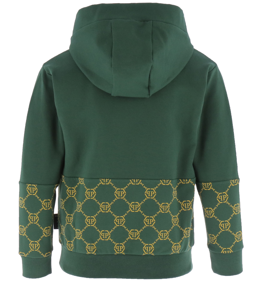 Philipp Plein Hættetrøje - Grøn/Gul