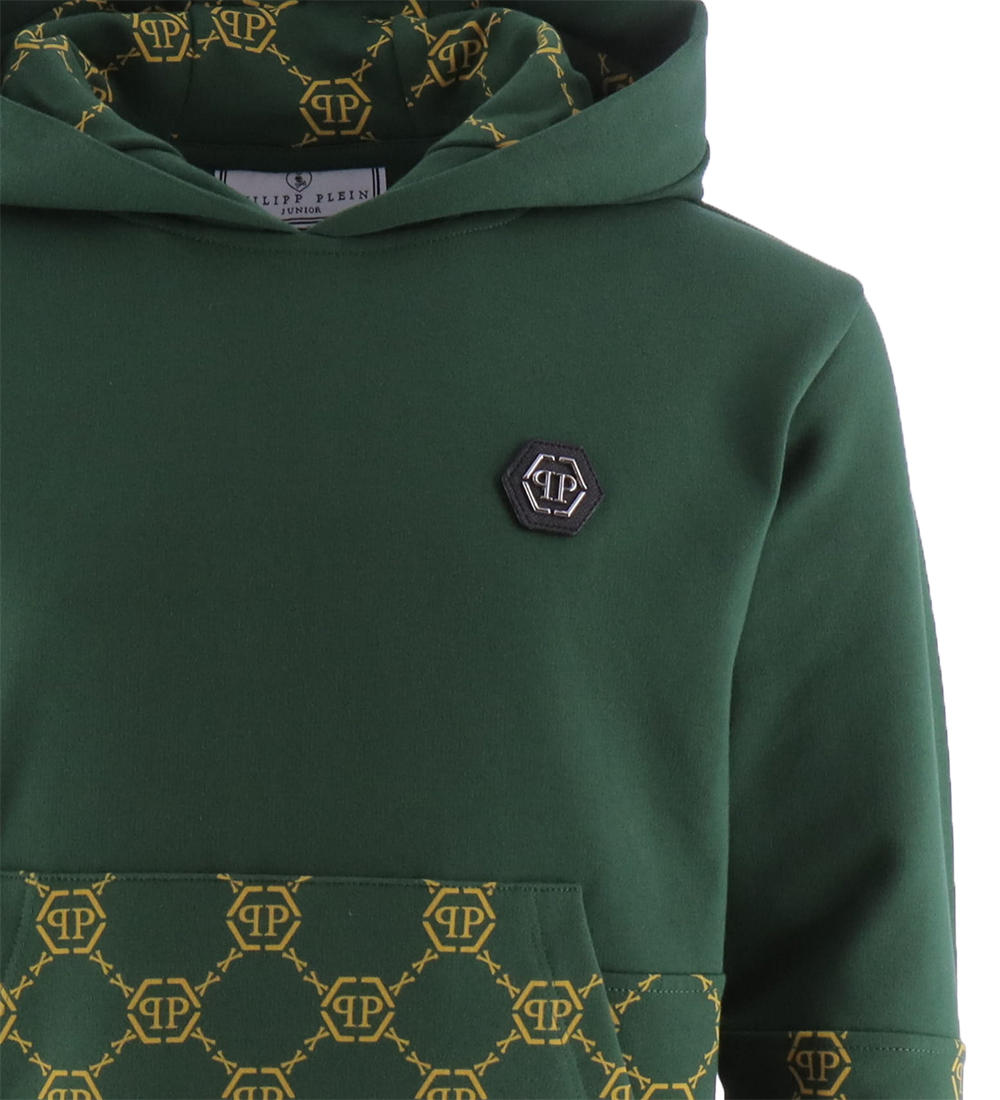 Philipp Plein Hættetrøje - Grøn/Gul