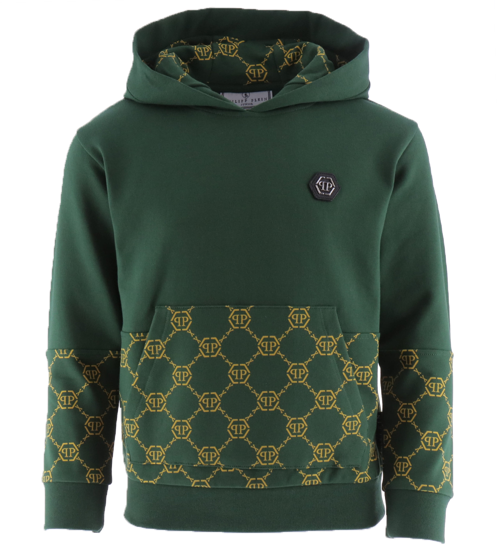 Philipp Plein Hættetrøje - Grøn/Gul