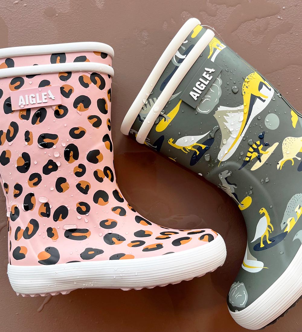 Aigle Gummistøvler - Lolly Pop Play 3 - Leopard 2