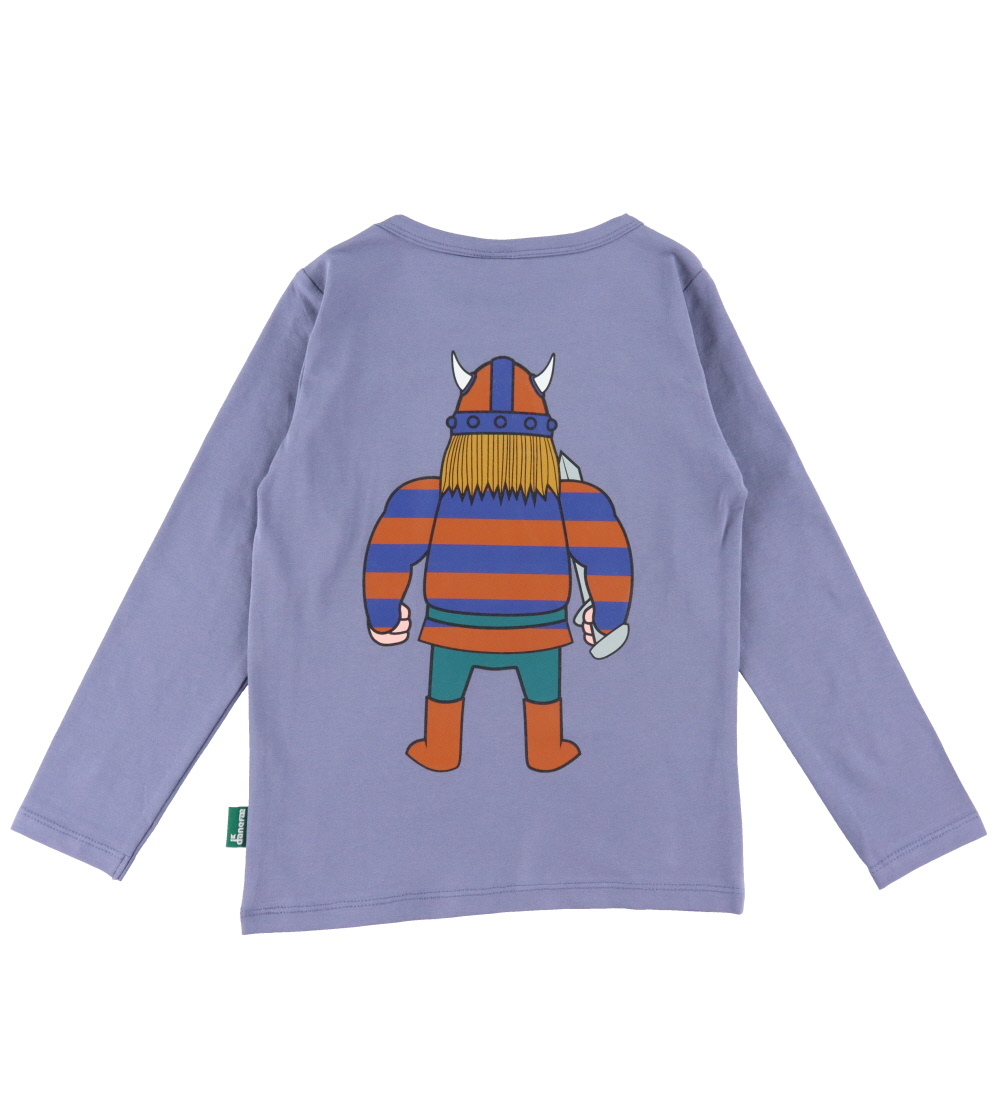 Danefæ Bluse - Danenorthpole - Blue Grey ERIK DIN VEN