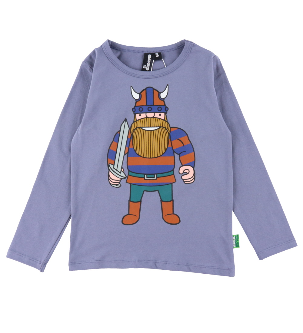 Danefæ Bluse - Danenorthpole - Blue Grey ERIK DIN VEN