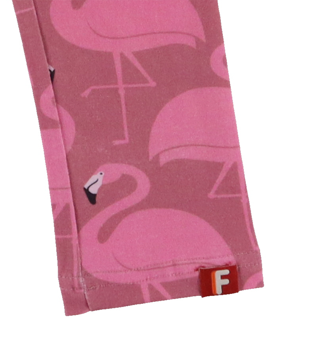 DYR-Cph Leggings - DYRCheetah - Old Rose/Lovely Rose Flamingo
