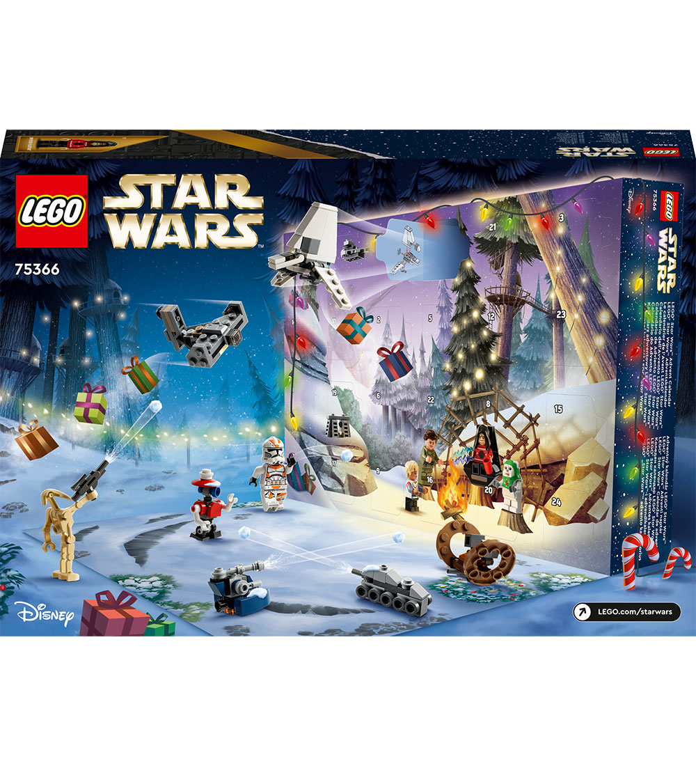LEGO® Star Wars - Julekalender 75366 - 24 Låger - 320 Dele