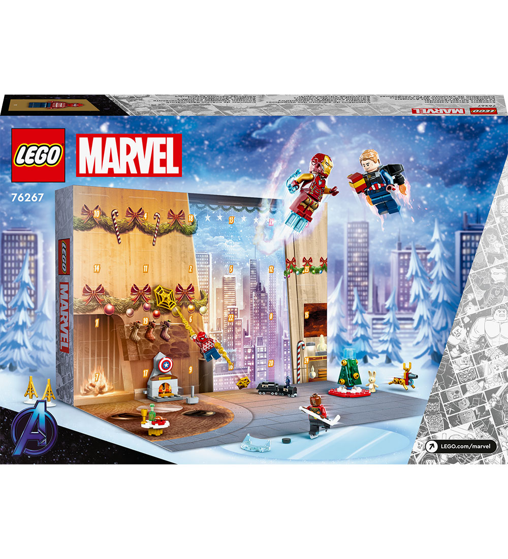 LEGO® Avengers - Julekalender 76267 - 24 Låger - 243 Dele