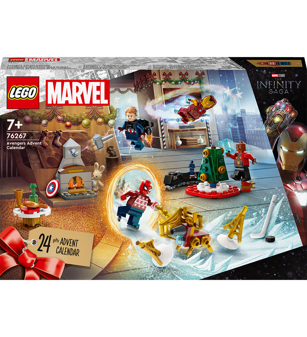 LEGO® Avengers - Julekalender 76267 - 24 Låger - 243 Dele