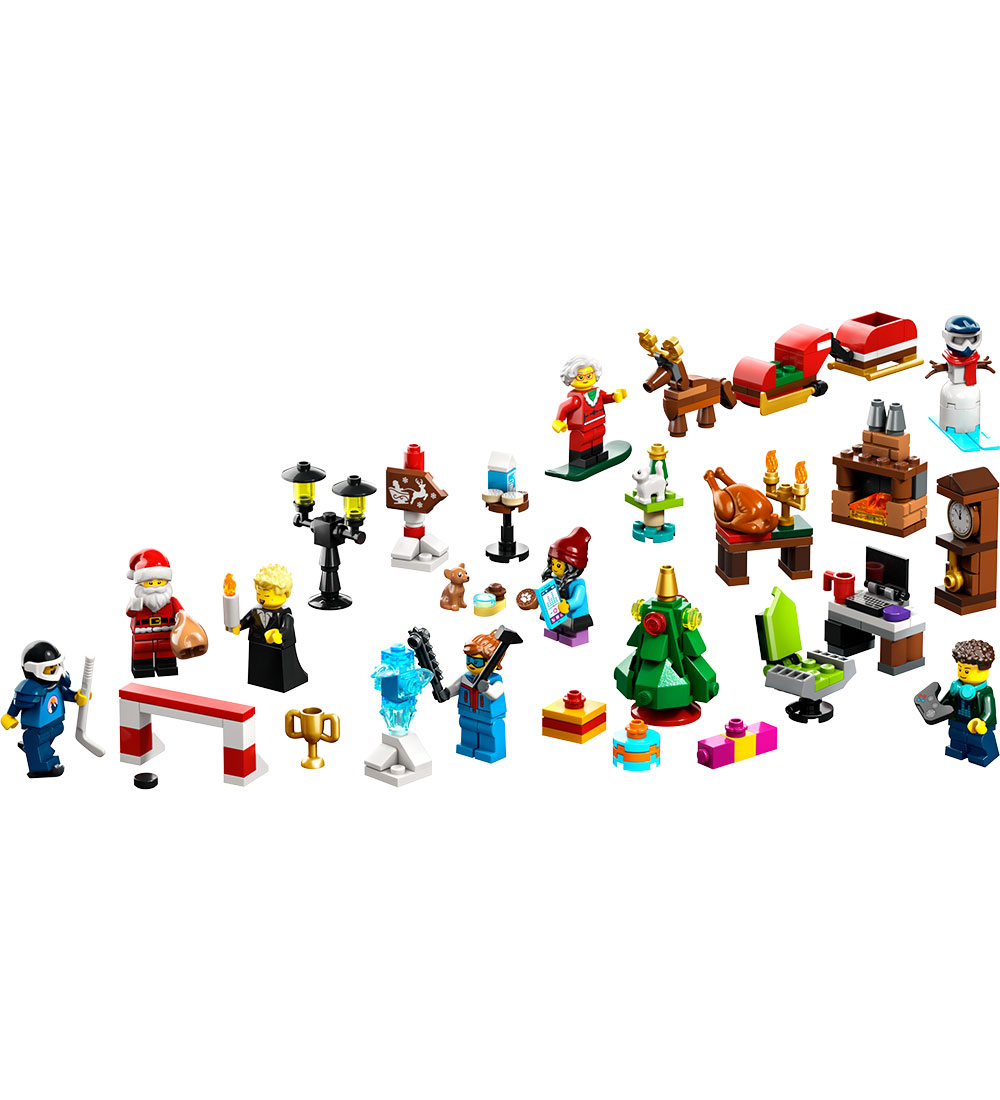 LEGO® City - Julekalender 60381 - 24 Låger - 258 Dele