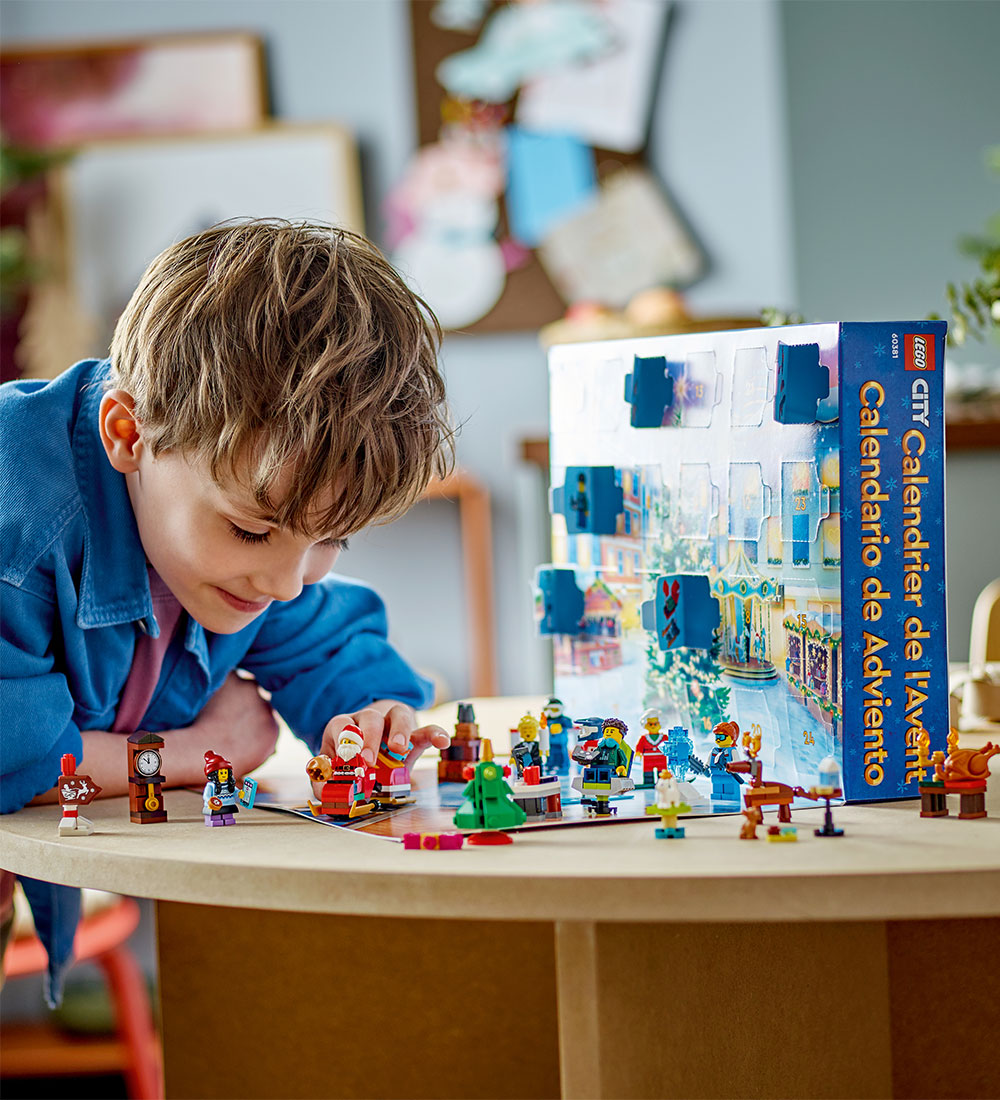 LEGO® City - Julekalender 60381 - 24 Låger - 258 Dele