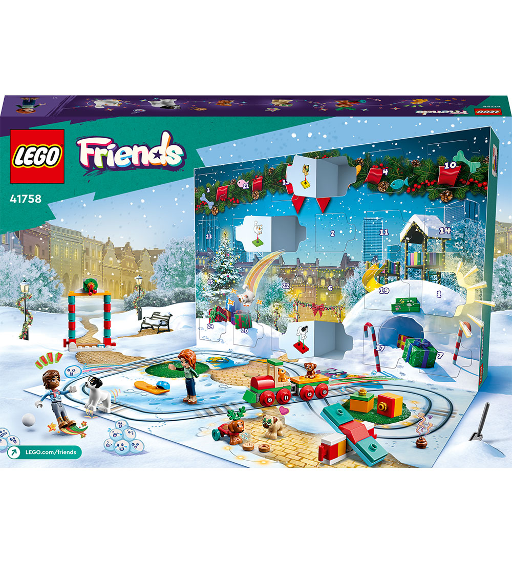 LEGO® Friends - Julekalender 41758 - 24 Låger - 231 Dele