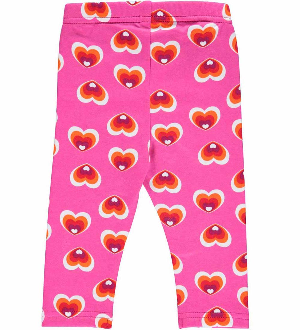 Freds World Leggings - Heart - Fuchsia