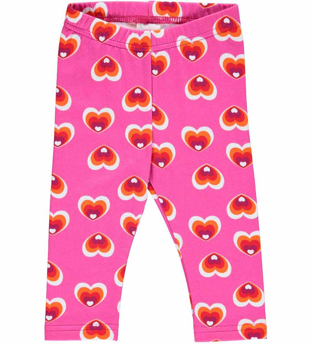 Freds World Leggings - Heart - Fuchsia