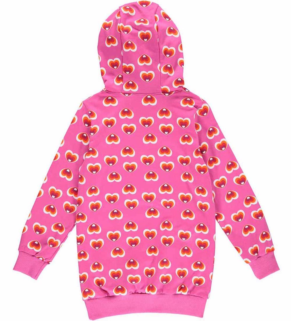 Freds World Sweatkjole - Heart - Fuchsia