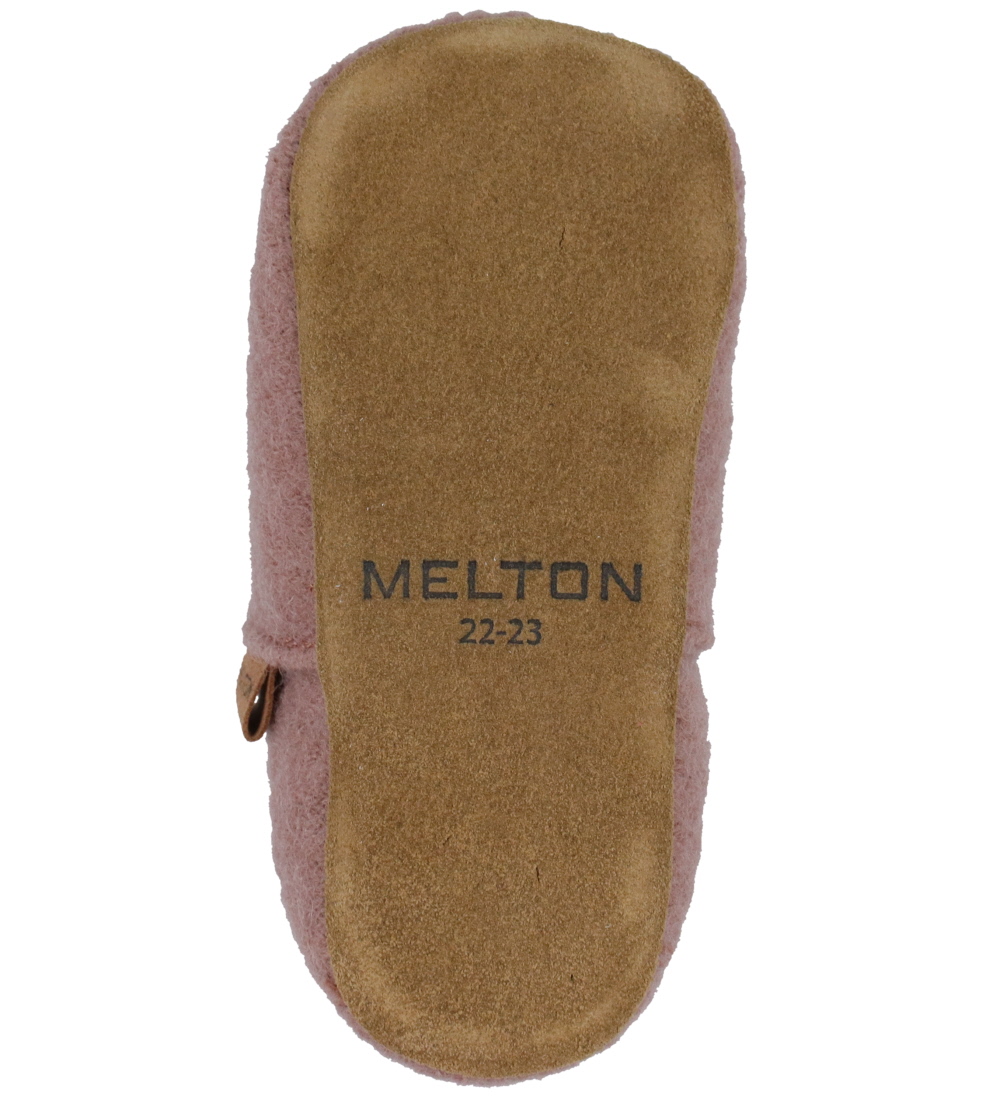 Melton Hjemmesko - Uld - Fawn m. Enhjørning