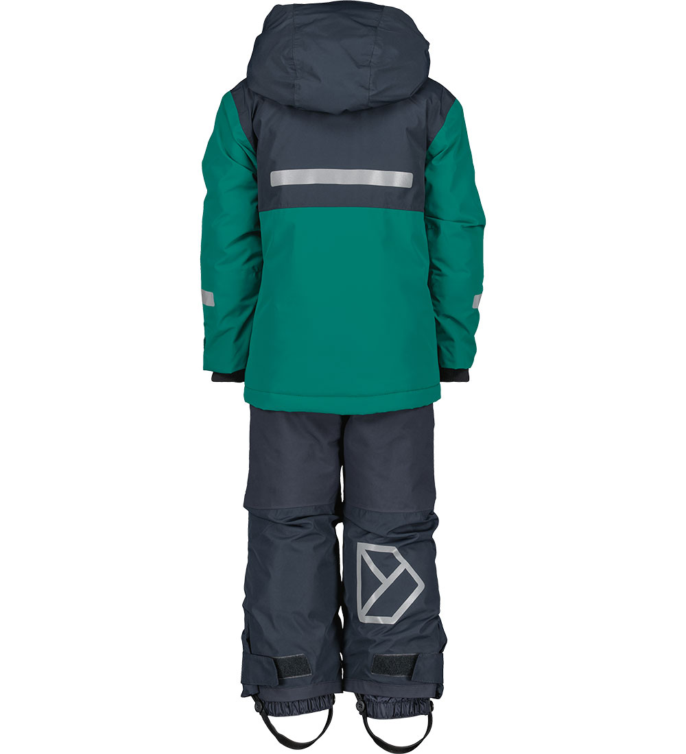Didriksons Skisæt - Skare - Petrol Green