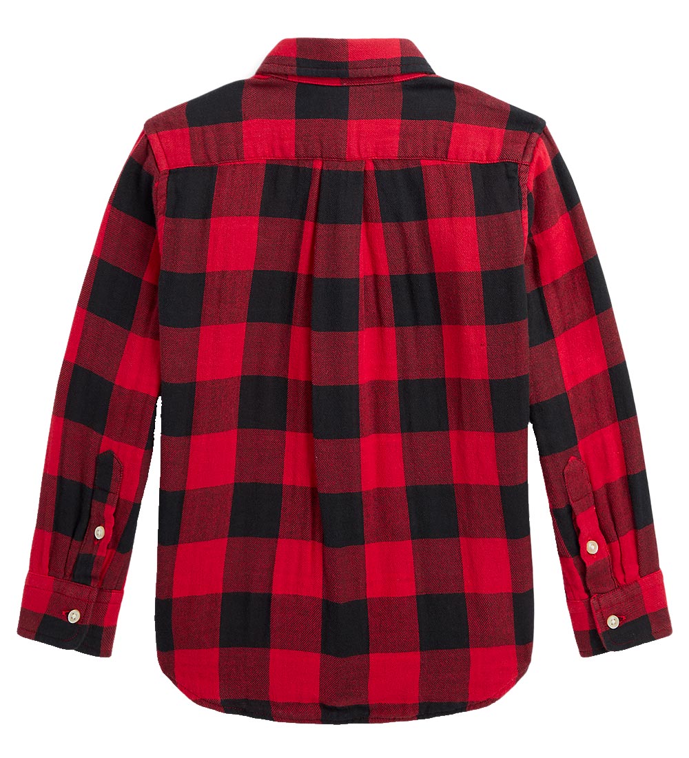 Polo Ralph Lauren Skjorte - Rød/Sortternet