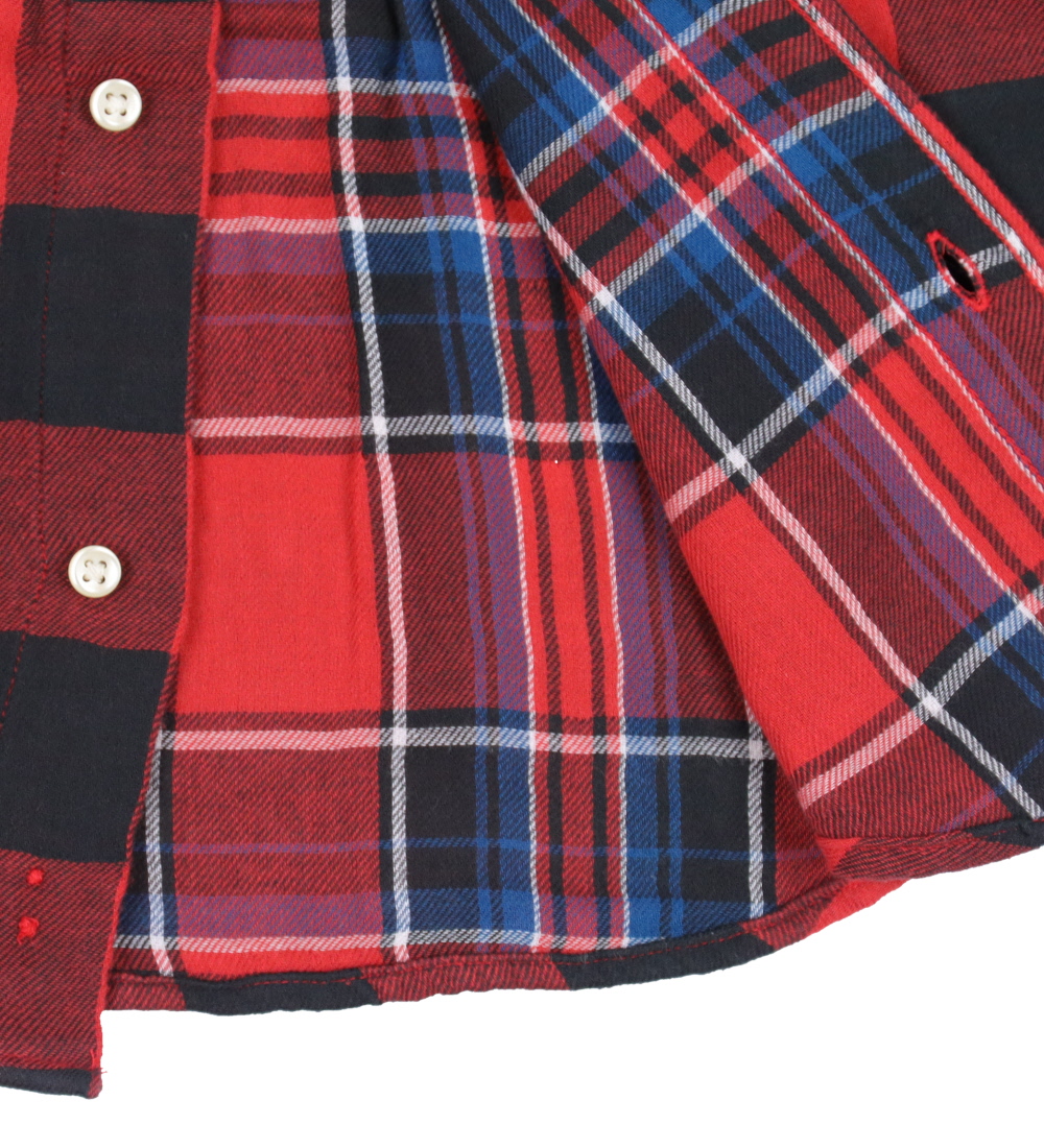 Polo Ralph Lauren Skjorte - Rød/Sortternet