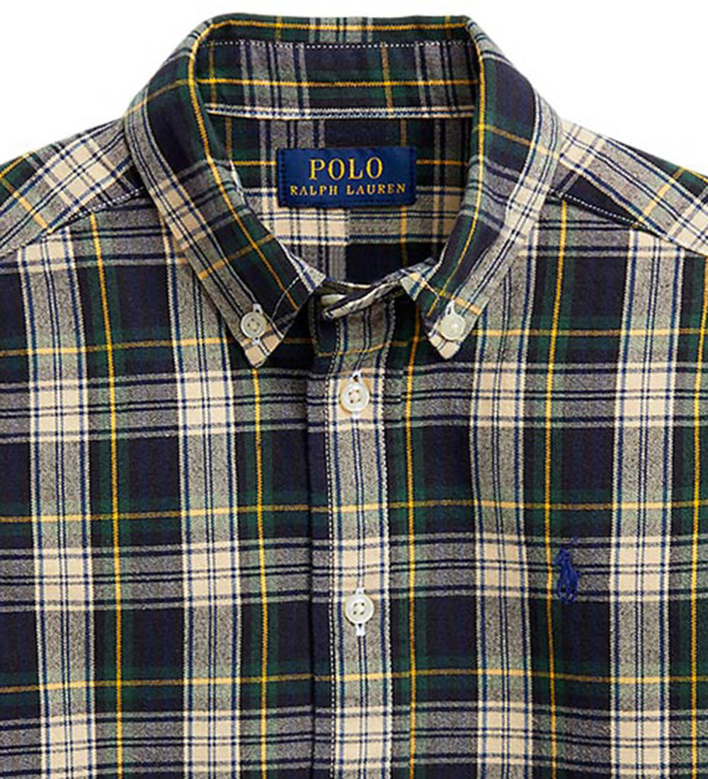 Polo Ralph Lauren Skjorte - Navy/Grønternet