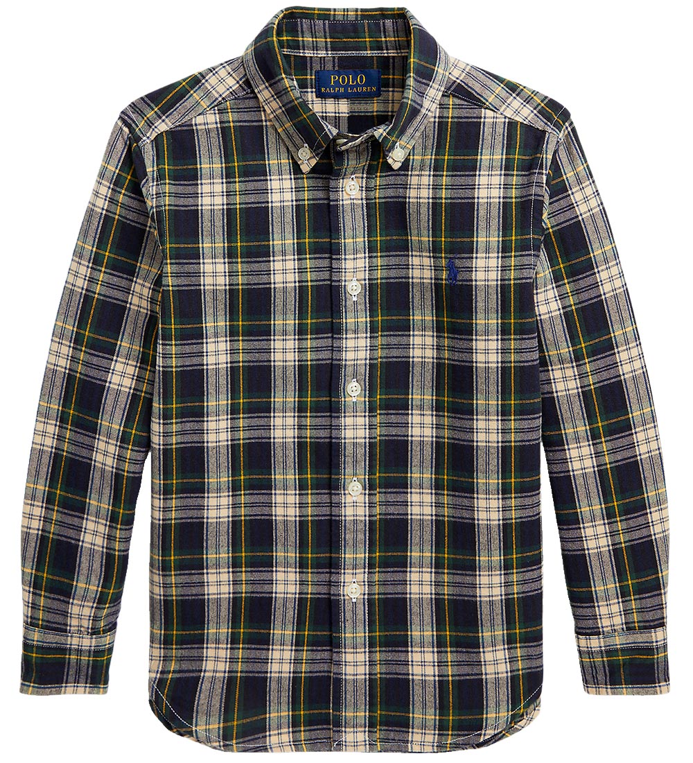 Polo Ralph Lauren Skjorte - Navy/Grønternet