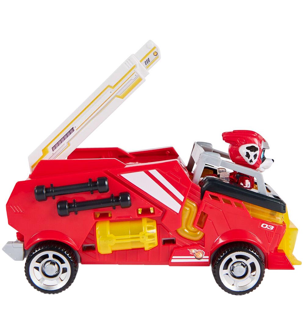Paw Patrol Legetøjsbil m. Lyd/Lys - 18 cm - Movie 2 - Marshall M