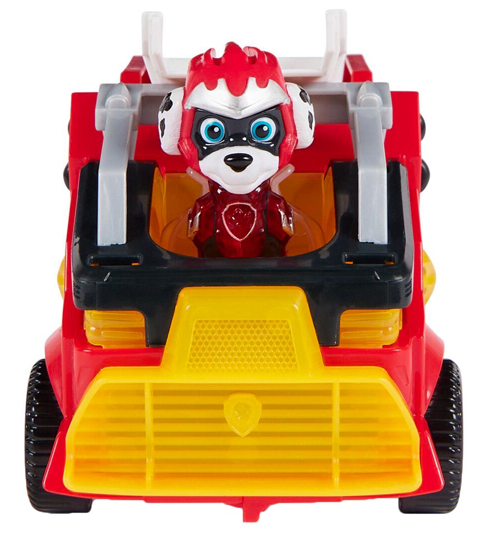 Paw Patrol Legetøjsbil m. Lyd/Lys - 18 cm - Movie 2 - Marshall M