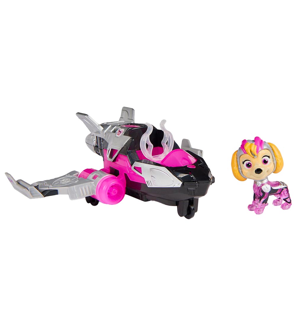 Paw Patrol Legetøjsfly m. Lyd/Lys - 20 cm - Movie 2 - Skye Might