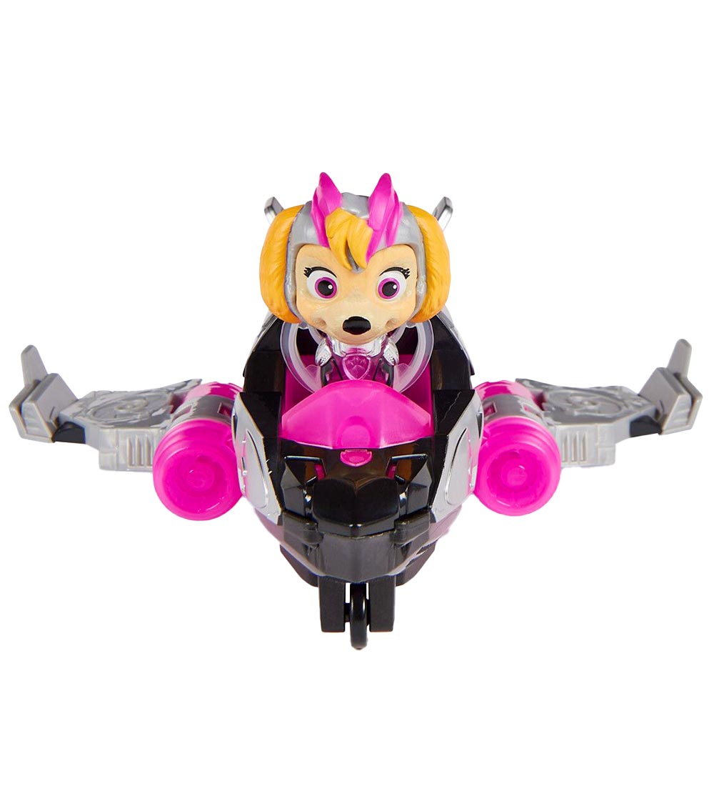 Paw Patrol Legetøjsfly m. Lyd/Lys - 20 cm - Movie 2 - Skye Might