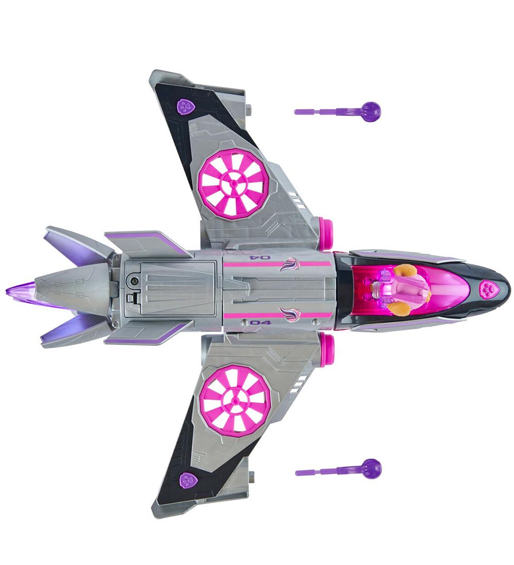 Paw Patrol Legetøjsfly m. Lyd/Lys - 40 cm - Movie 2 - Skye Might