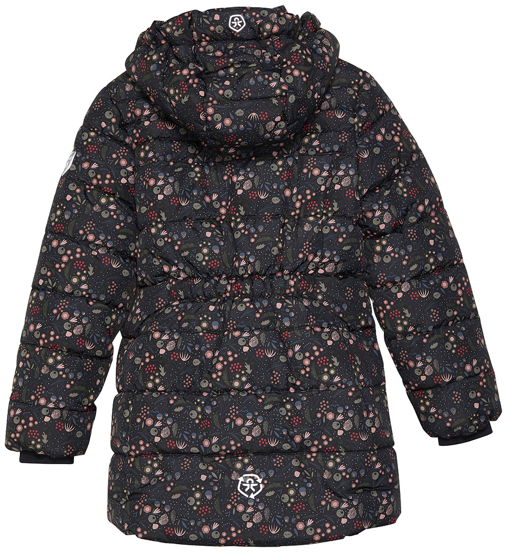 Color Kids Dynejakke - Misty Rose m. Print
