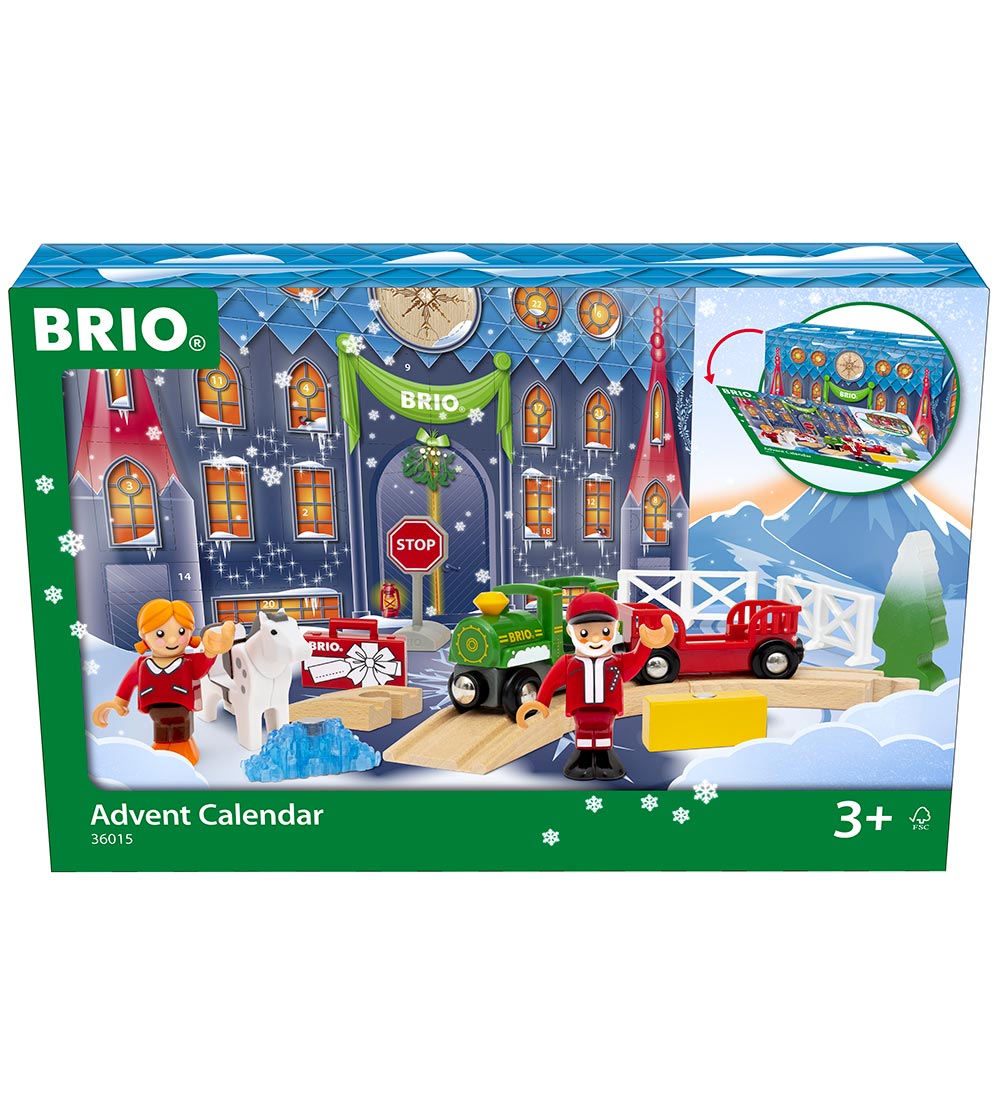 BRIO Julekalender - 24 Låger