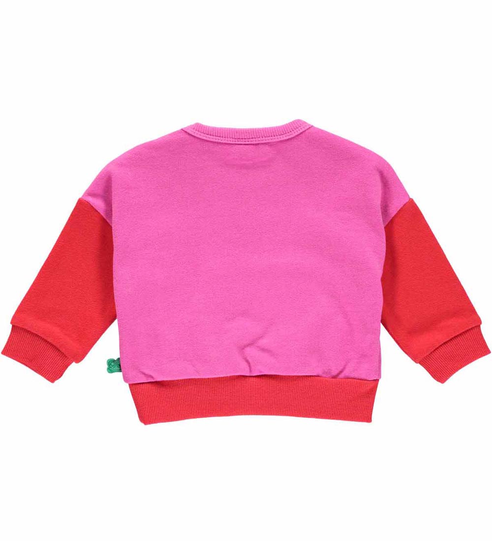 Freds World Sweatshirt - Block - Fuchsia
