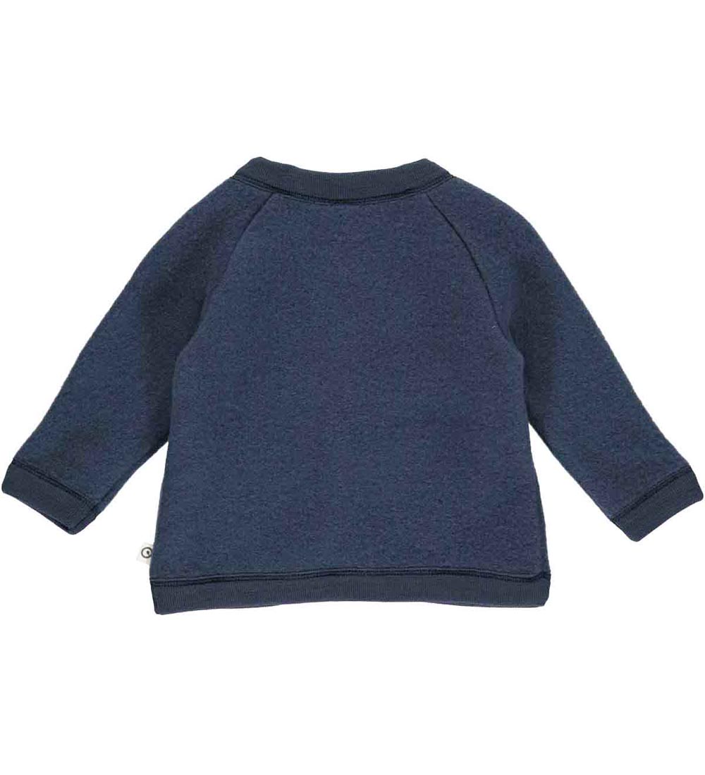 Müsli Cardigan - Uld - Night Blue