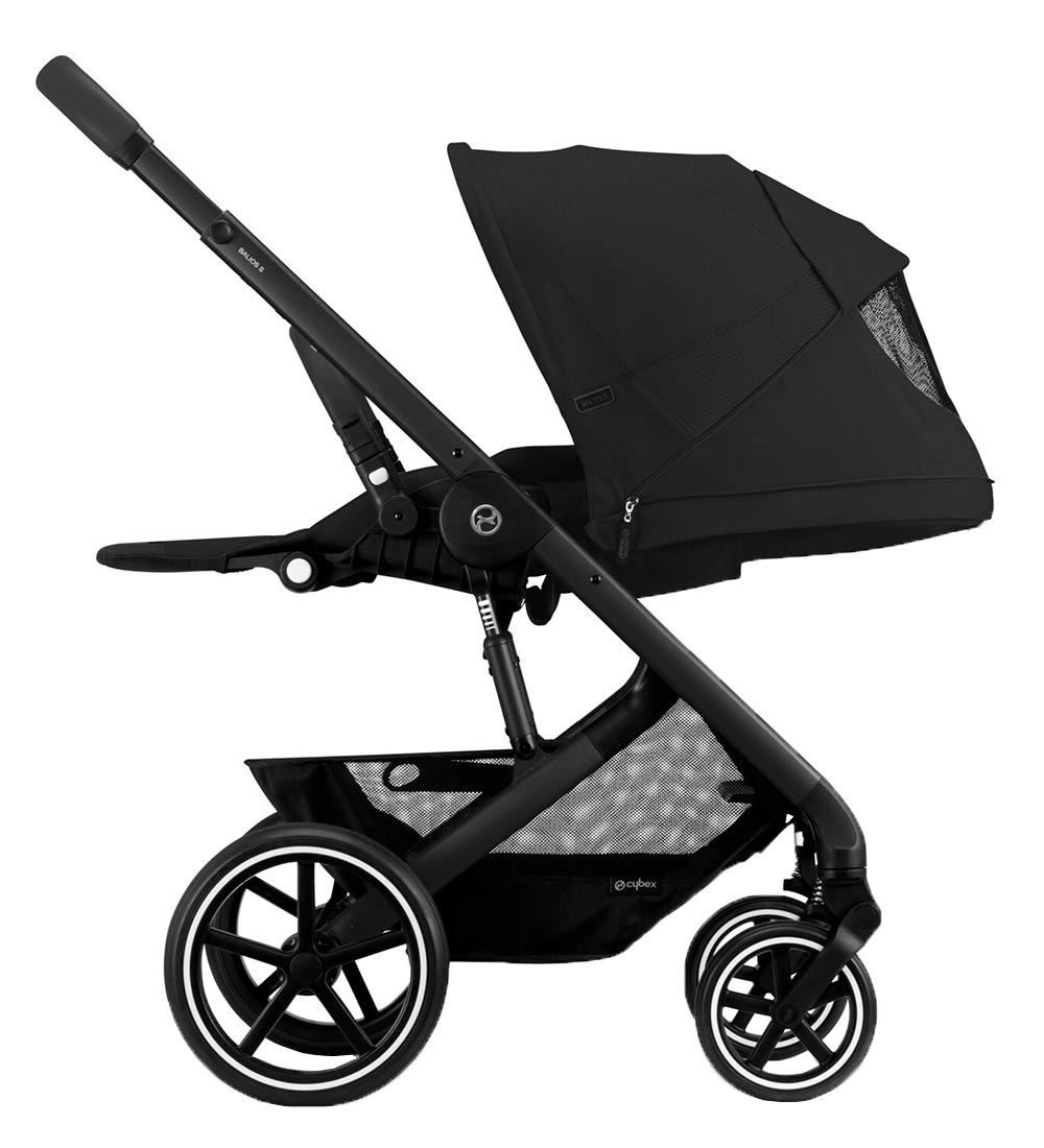 Cybex Klapvogn - Balios S Lux Plus - Moon Black