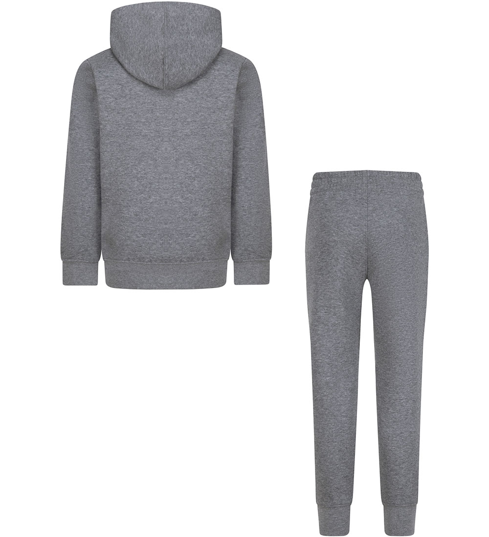 Jordan Sweatsæt - Gråmeleret