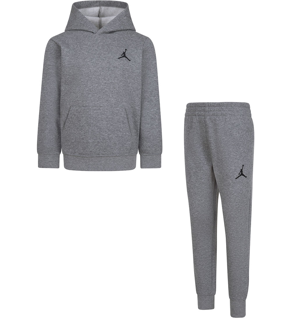 Jordan Sweatsæt - Gråmeleret