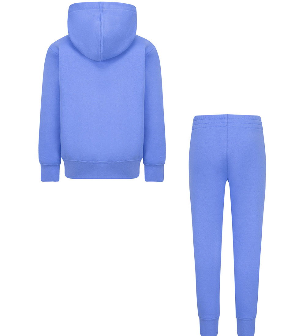 Jordan Sweatsæt - University Blue m. Hvid
