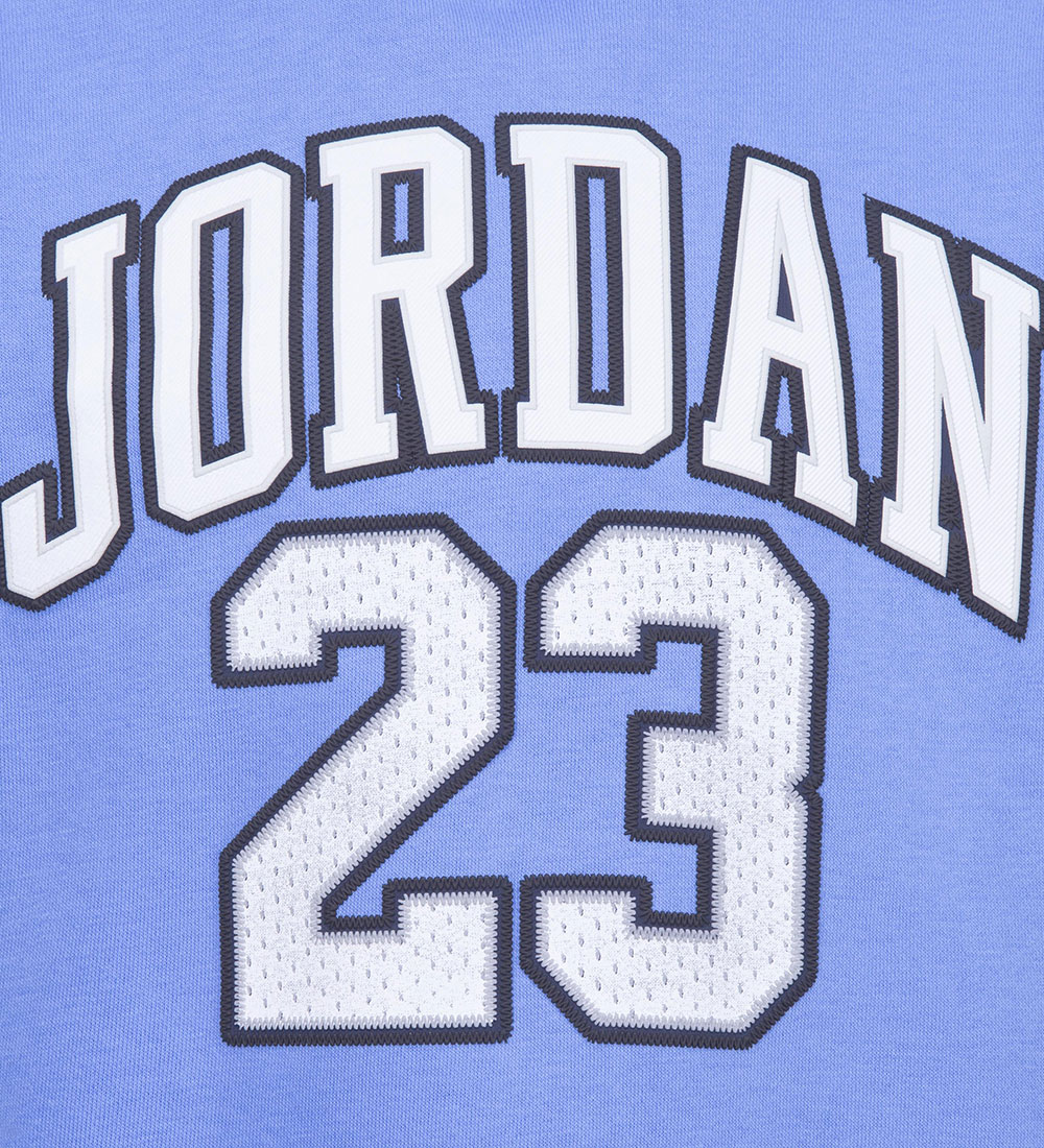 Jordan Sweatsæt - University Blue m. Hvid