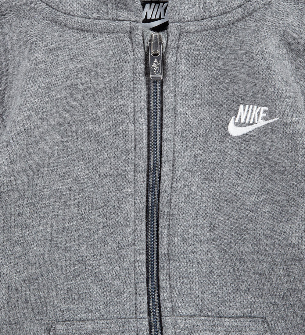 Nike Cardigan - Carbon Heather