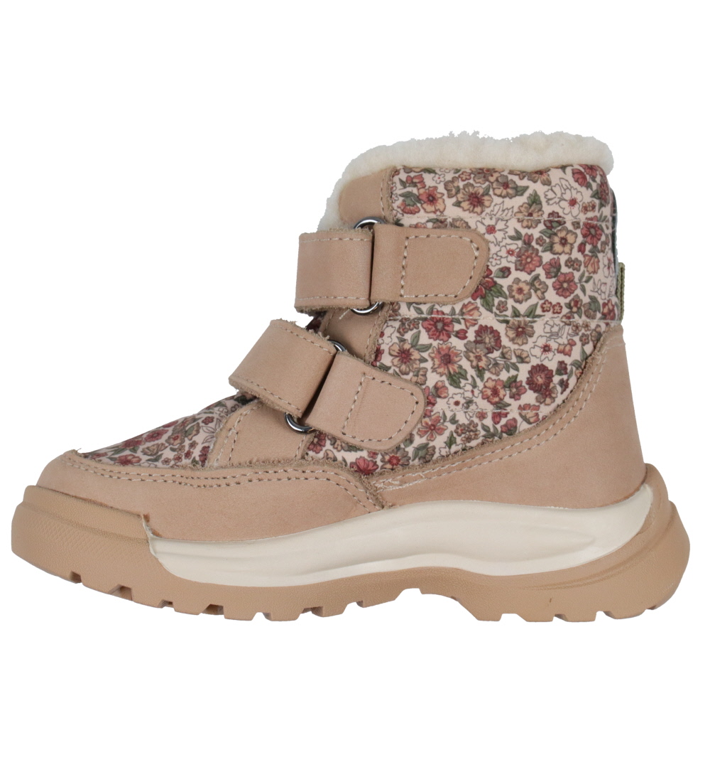 Wheat Vinterstøvler - Millas - Tex - Rose Dawn m. Blomster