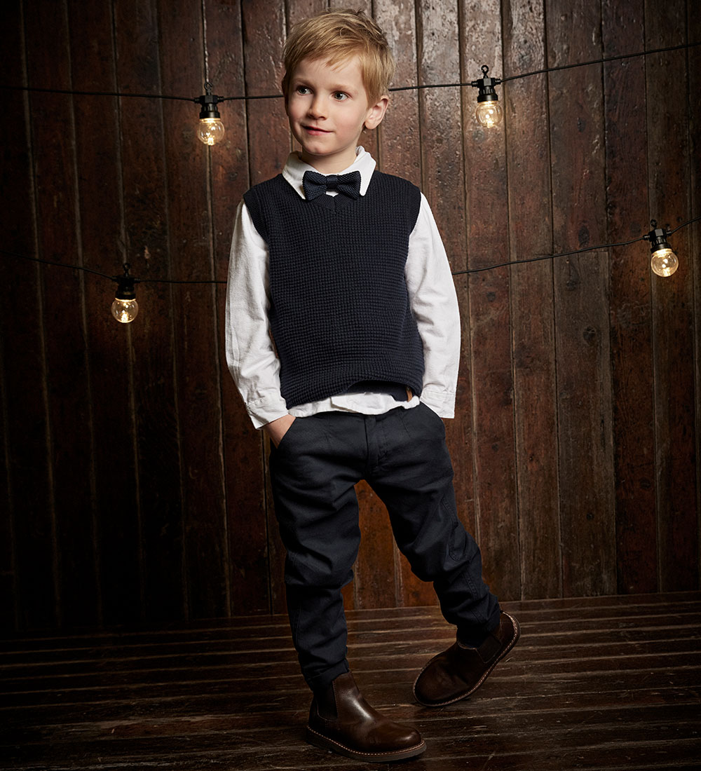 Minymo Strik Vest - Dark Navy