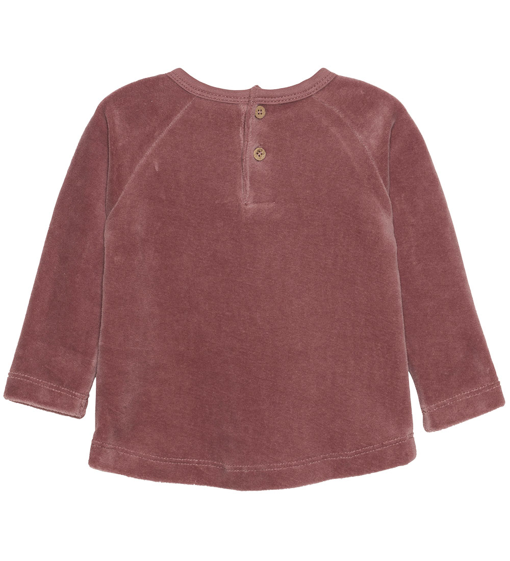 Minymo Bluse - Velour - Rose Taupe