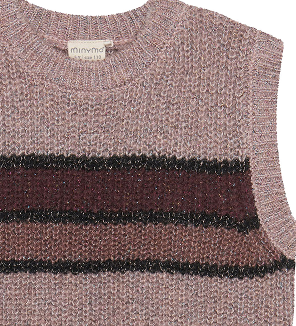 Minymo Vest - Strik - Deauville Mauve