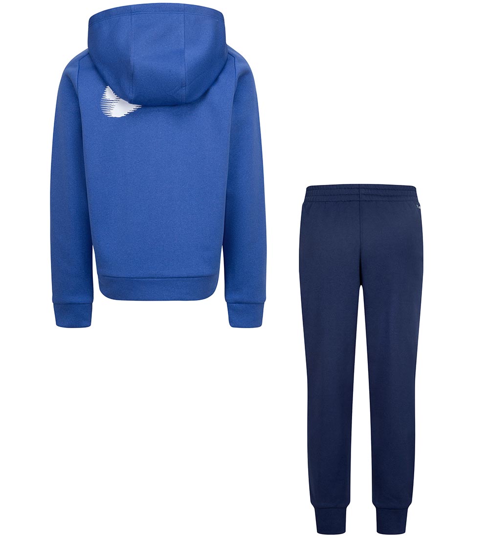 Nike Træningssæt - Midnight Navy/Blå m. Hvid