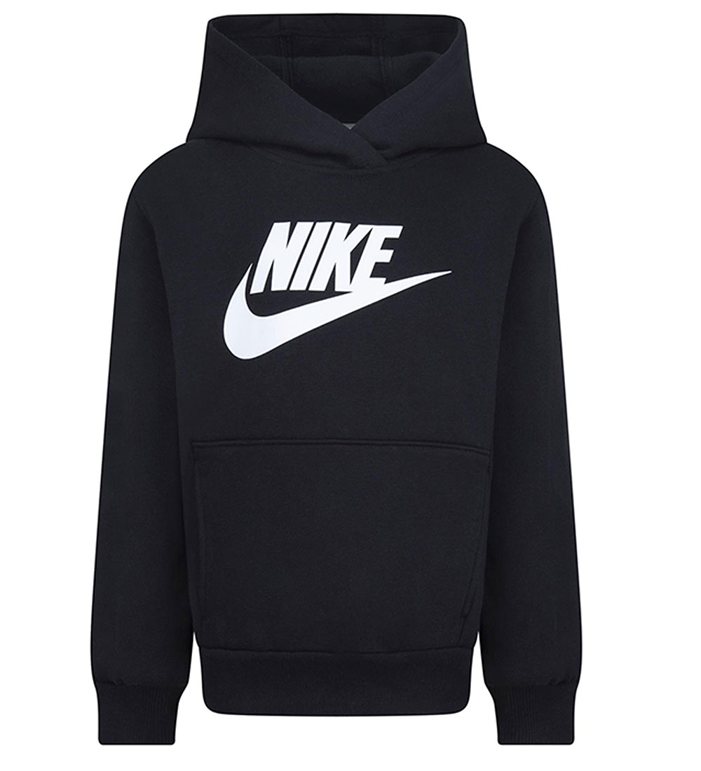 Nike Sweatsæt - Sort m. Hvid