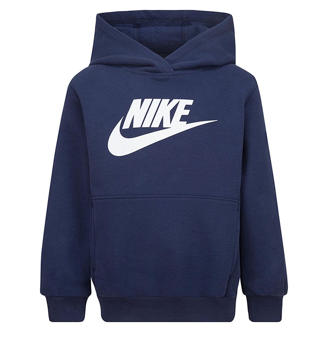 Nike Sweatsæt - Midnight Navy m. Hvid