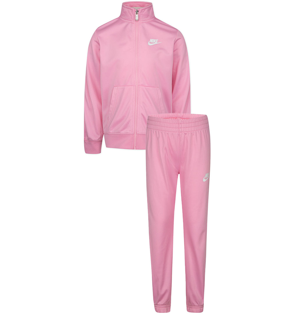 Nike Træningssæt  - Pink m. Hvid