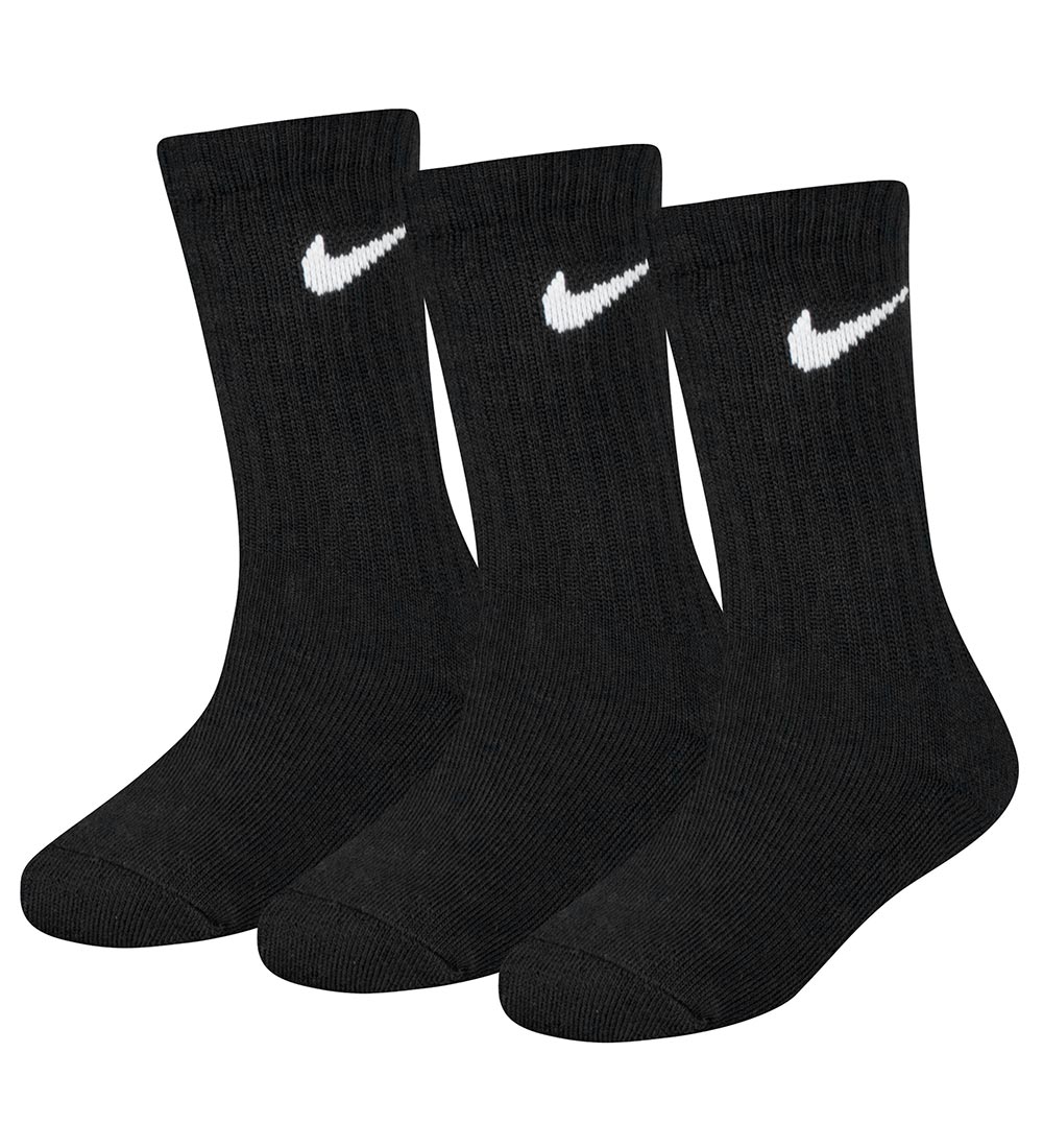 Nike Strømper - 3-pak  - Sort
