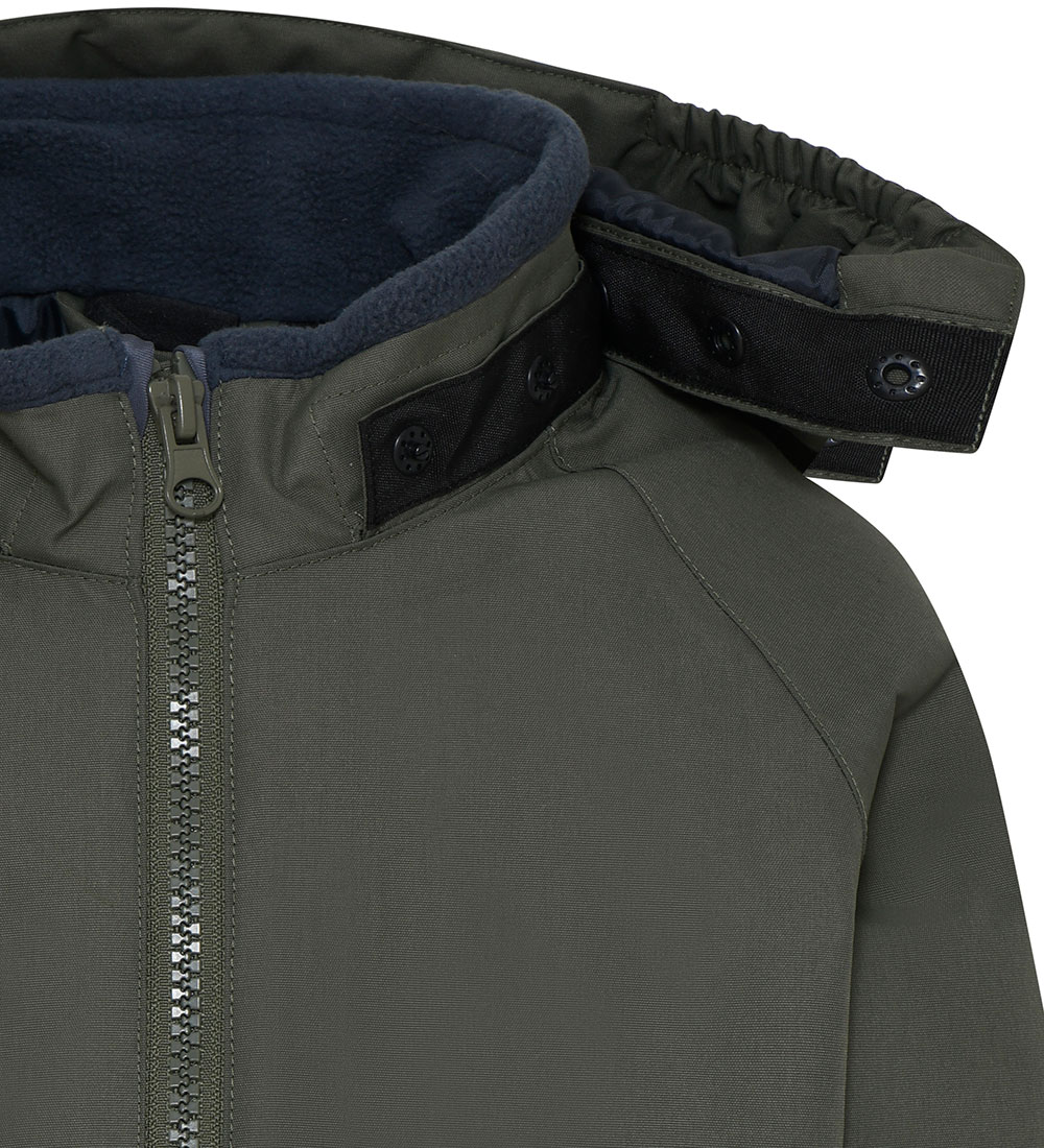 KABOOKI Vinterjakke - KBJoni 201 - Olive Green